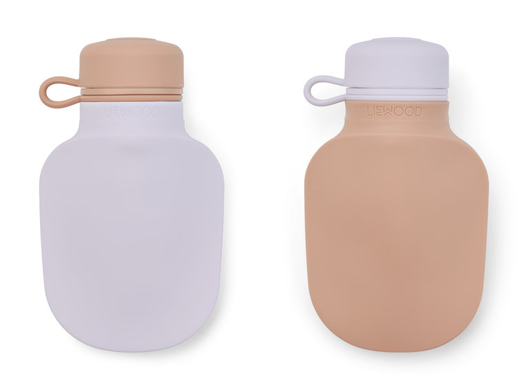 Liewood Silvia smoothie bottle 2-pack // pale tuscany / misty lilac