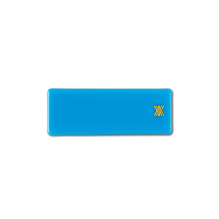Repose Ams squared hair clip // ultra blue