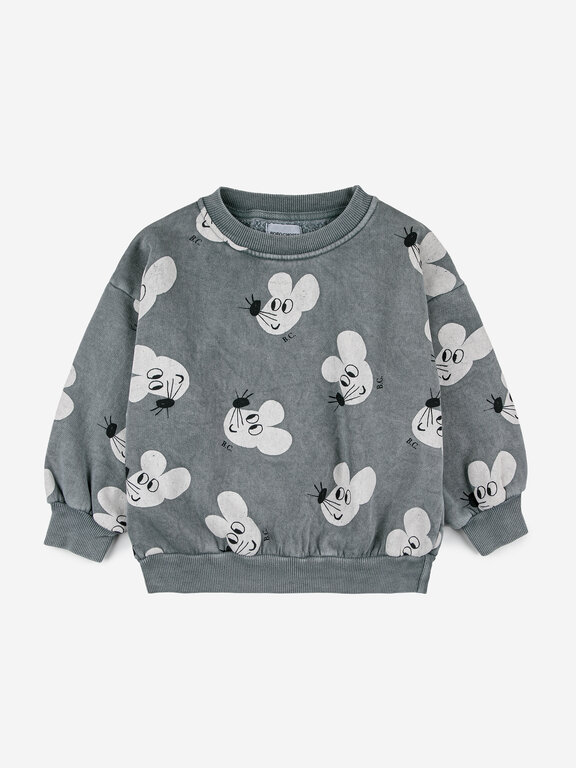 Bobo Choses mouse all over sweatshirt // kids