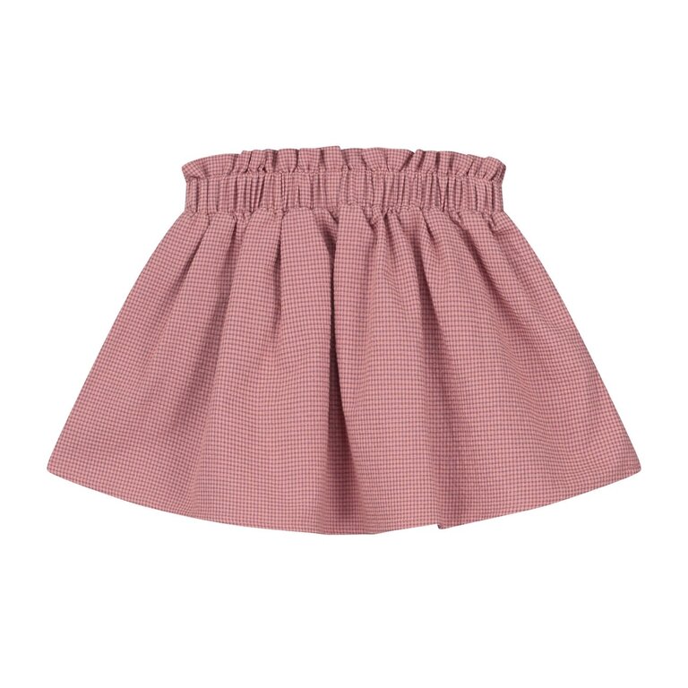 Charlie Petite honey skirt // pink check