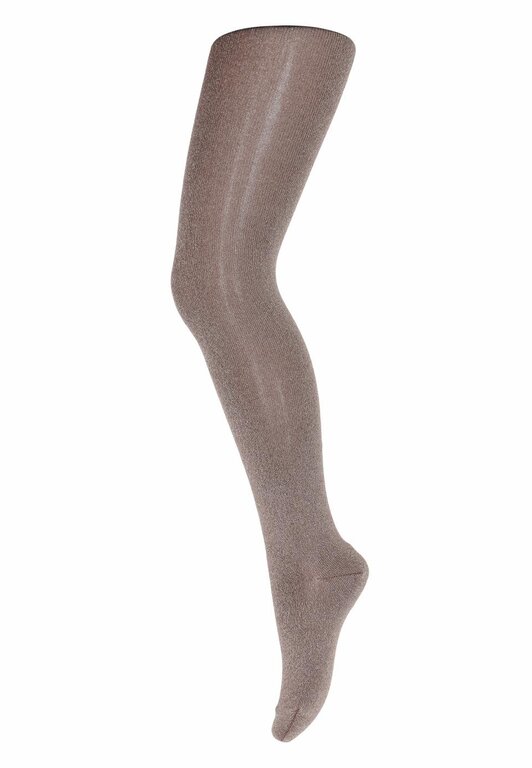 MP Denmark 385 glitter tights //  76 brown sienna