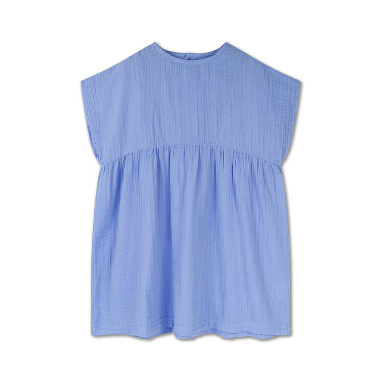 Repose Ams woven tee dress // lavender blue