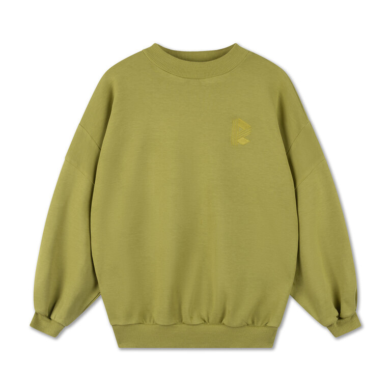 Repose Ams crewneck sweater // golden green