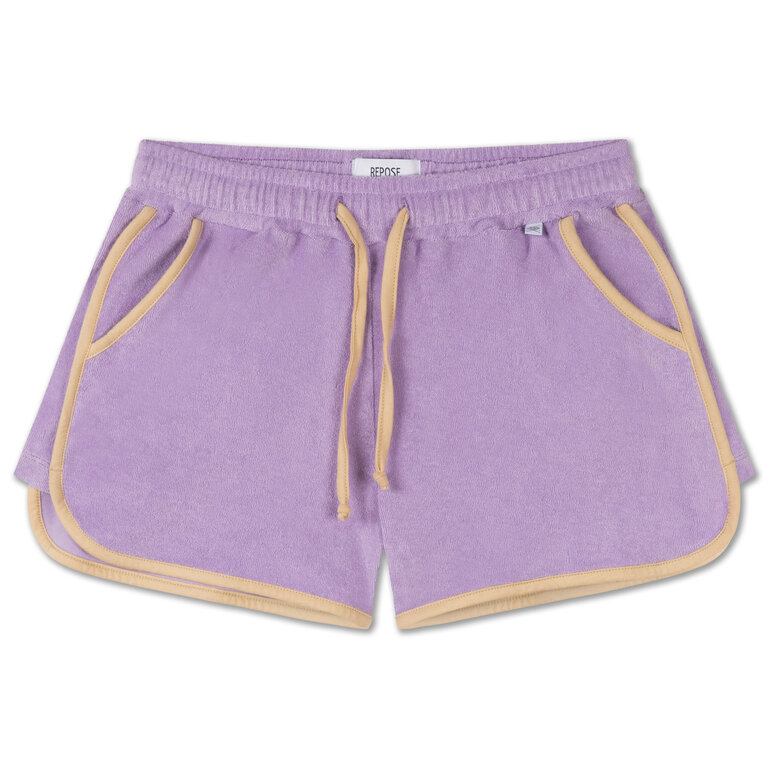 Repose Ams sporty short // violet lavender