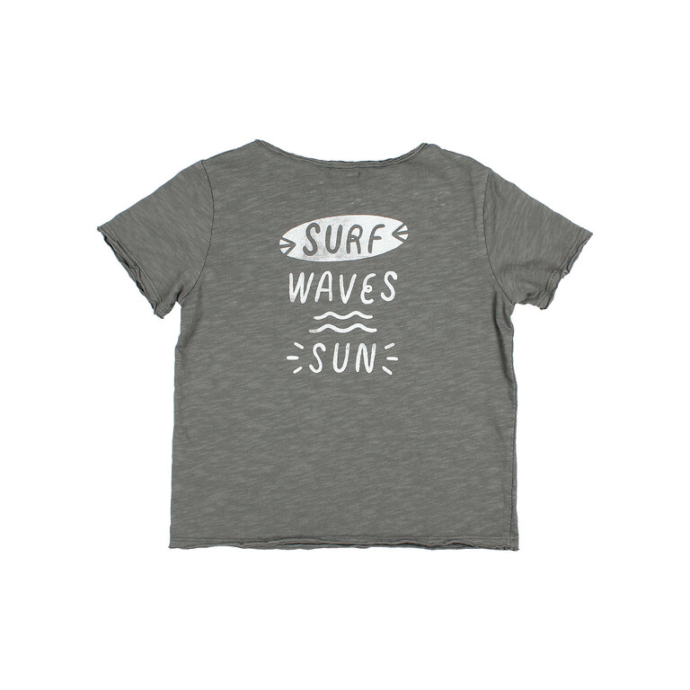 Buho surf t-shirt // graphite