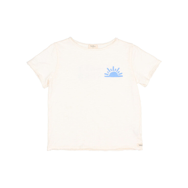 Buho sunset t-shirt // talc