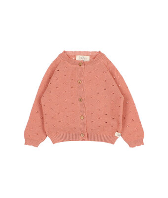 nb cute cardigan // rose clay