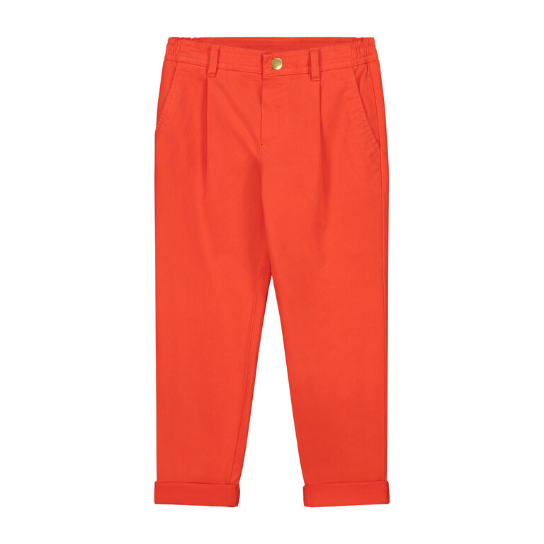 Yuki Kidswear chino trousers sam // mandarin