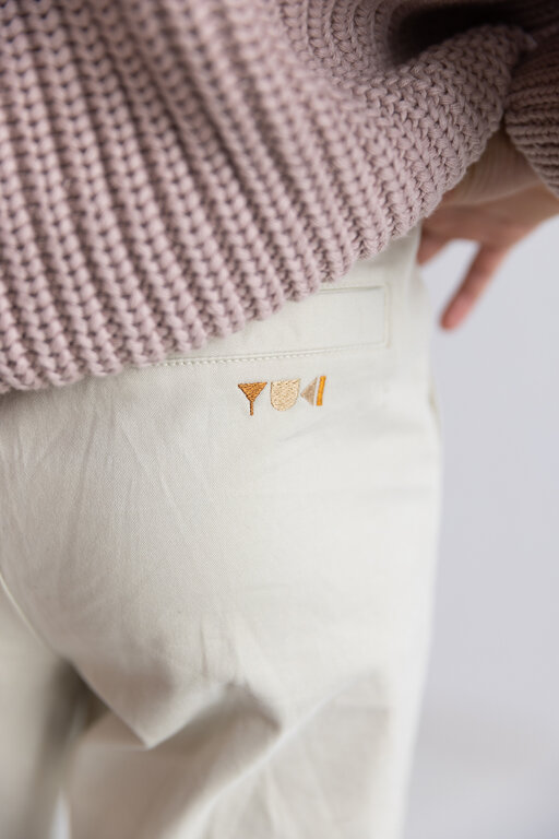 Yuki Kidswear chino trousers sam // sand