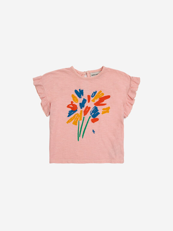 Bobo Choses fireworks ruffle t-shirt // baby