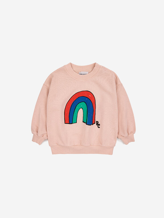 Bobo Choses rainbow sweatshirt // baby