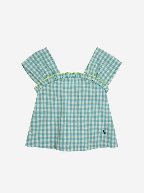 Bobo Choses vichy woven top // kids