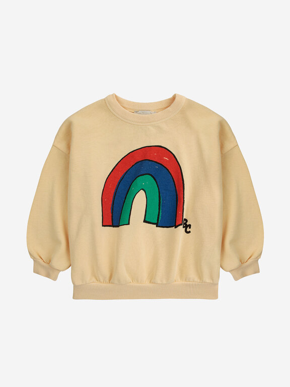 Bobo Choses rainbow sweatshirt // kids