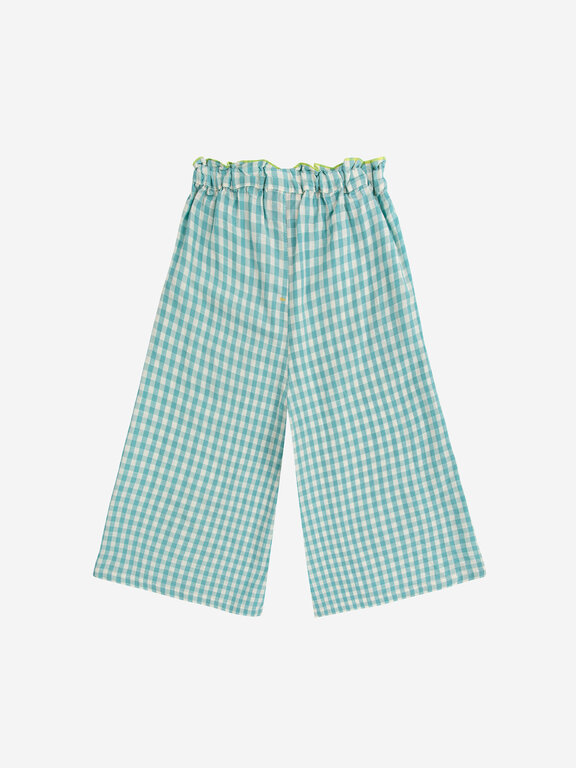 Bobo Choses vichy woven culotte pants // kids