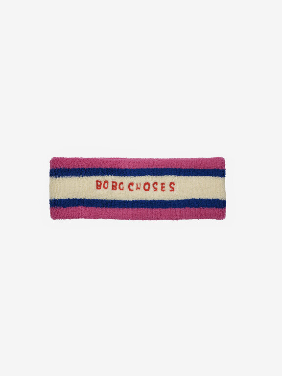 Bobo Choses Bobo Choses pink towel headband // kids