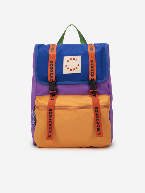 Bobo Choses Bobo Choses color block backpack