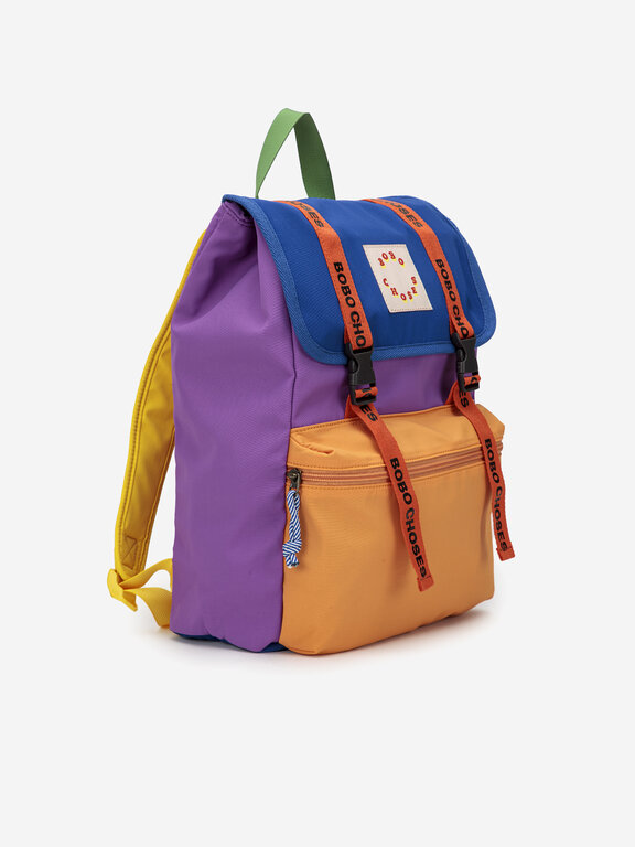 Bobo Choses Bobo Choses color block backpack