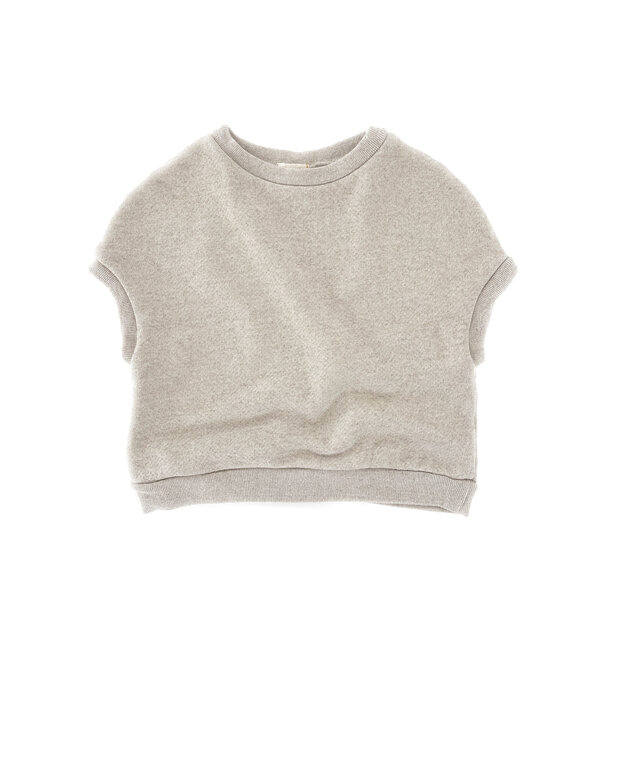 Longlivethequeen sweater top // natural marble