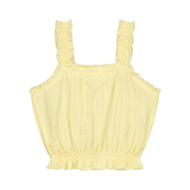 Charlie Petite ione top // yellow