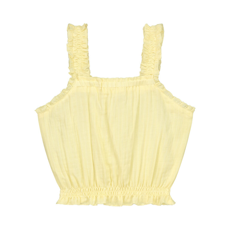 Charlie Petite ione top // yellow