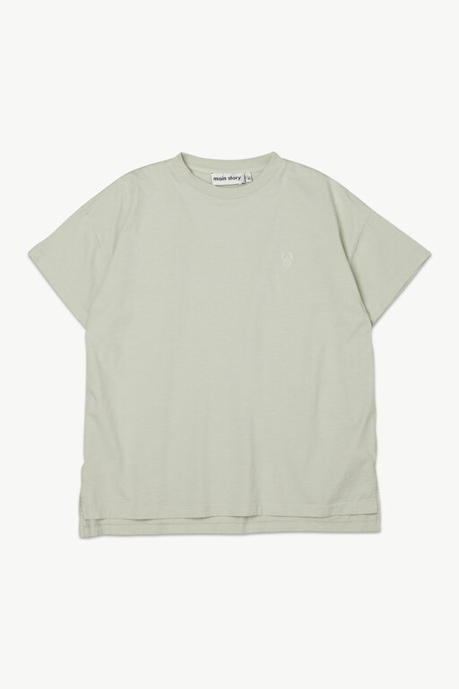 Main Story oversized tee // green tint