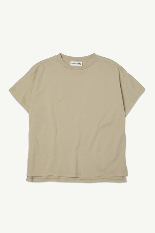 Main Story oversized tee // putty