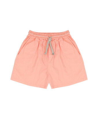 bob shorts // peach orange