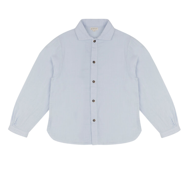 Jenest shell shirt // water blue