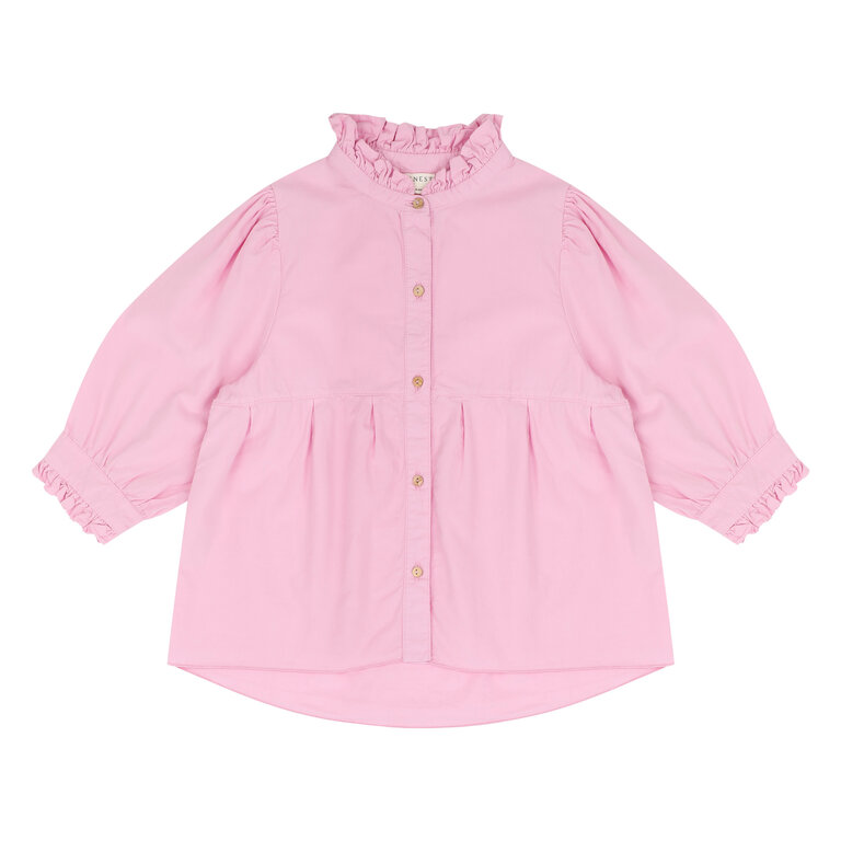 Jenest cherish blouse // raspberry pink