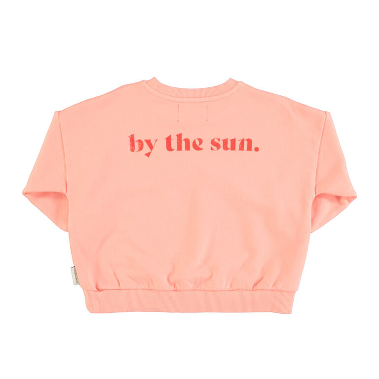 Piupiuchick sweatshirt // coral lips print