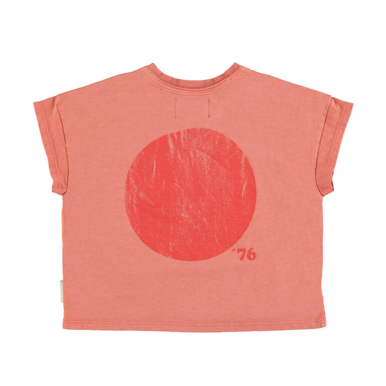 Piupiuchick tshirt // terracotta "hot hot" print