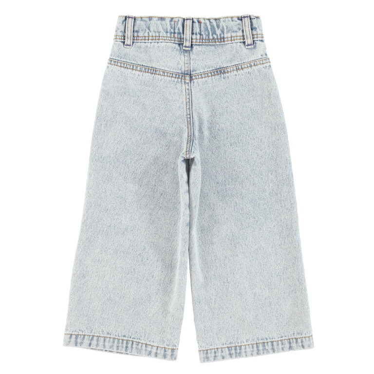 Piupiuchick flare trousers // washed blue denim