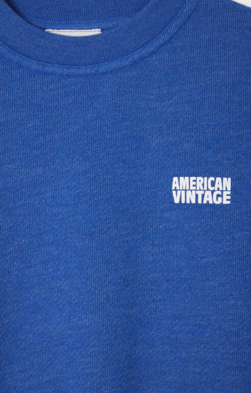 American Vintage doven sweater // blue roi surteint