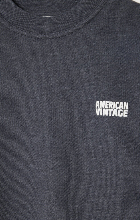American Vintage doven sweater // carbonne surteint