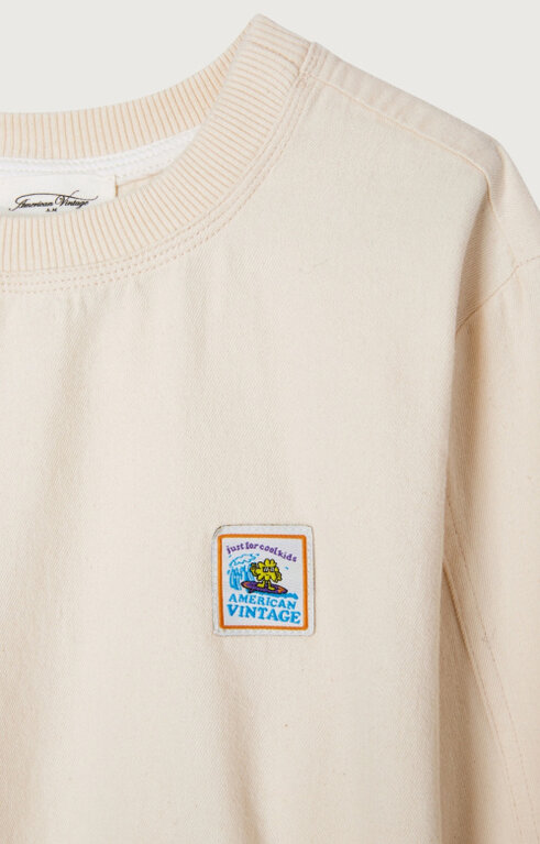 American Vintage tirabay sweater // ecru