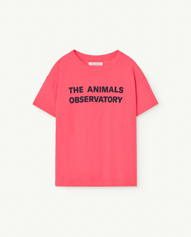 The Animals Observatory orion kids t-shirt // pink