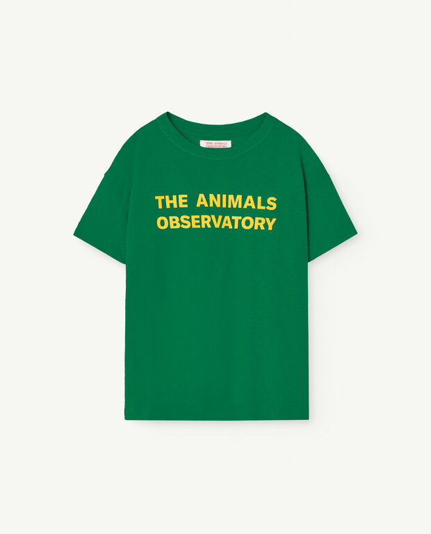 The Animals Observatory orion kids t-shirt // green