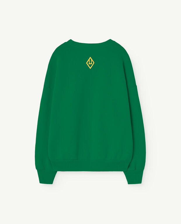 The Animals Observatory leo kids sweatshirt // green