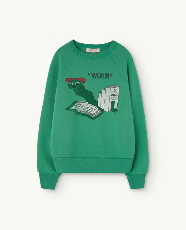 The Animals Observatory shark kids sweatshirt // green