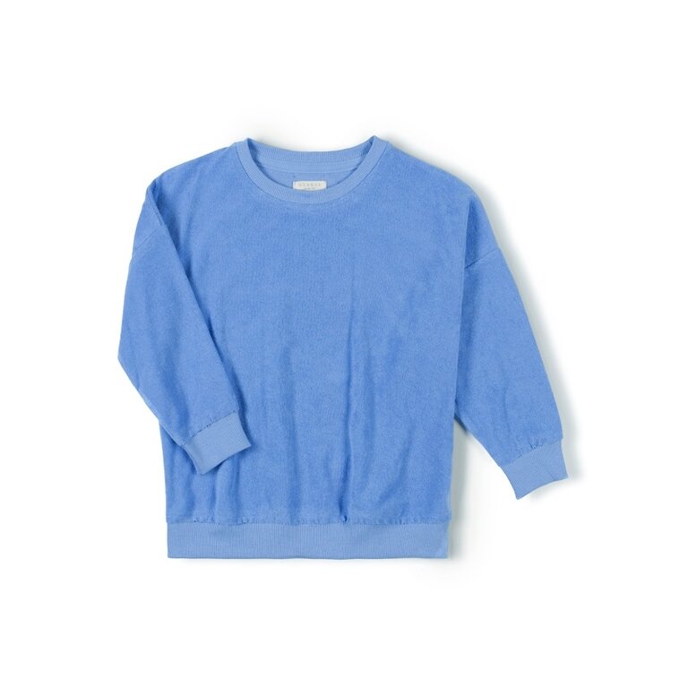 Nixnut loose sweater // sky