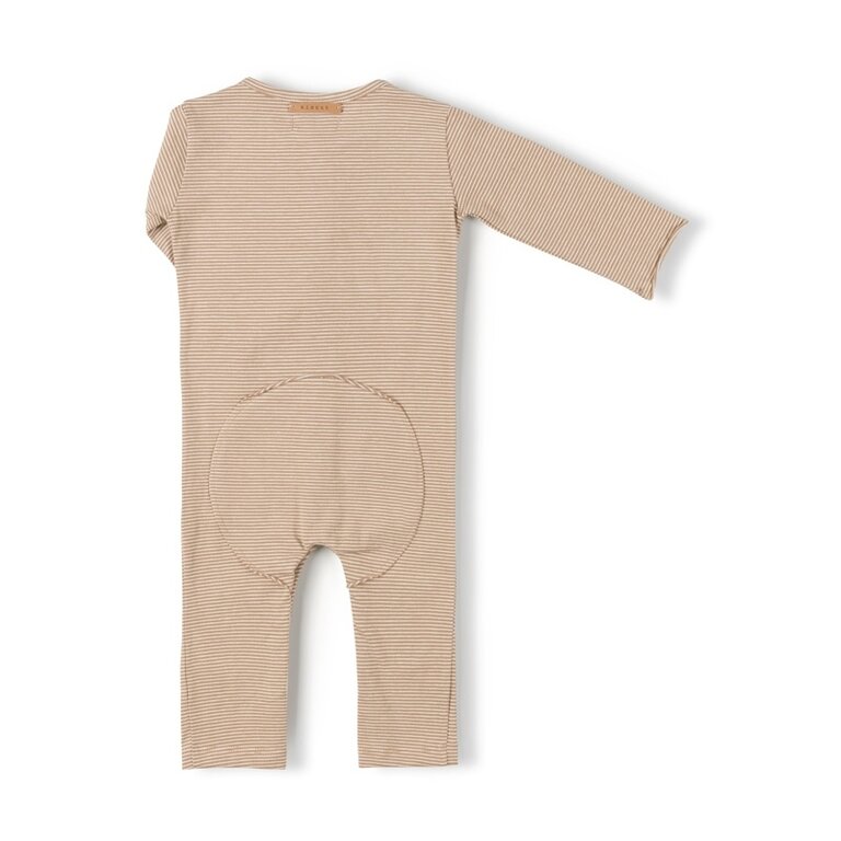 Nixnut butt onesie // dust stripe