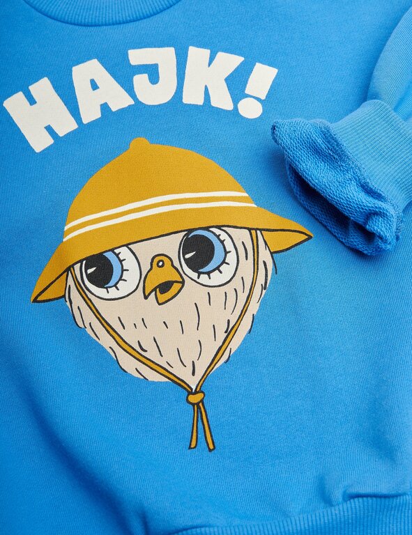 Mini Rodini hike sp sweatshirt // blue