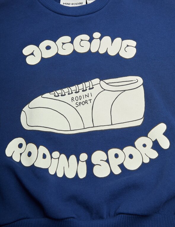 Mini Rodini jogging sp sweat tank // blue