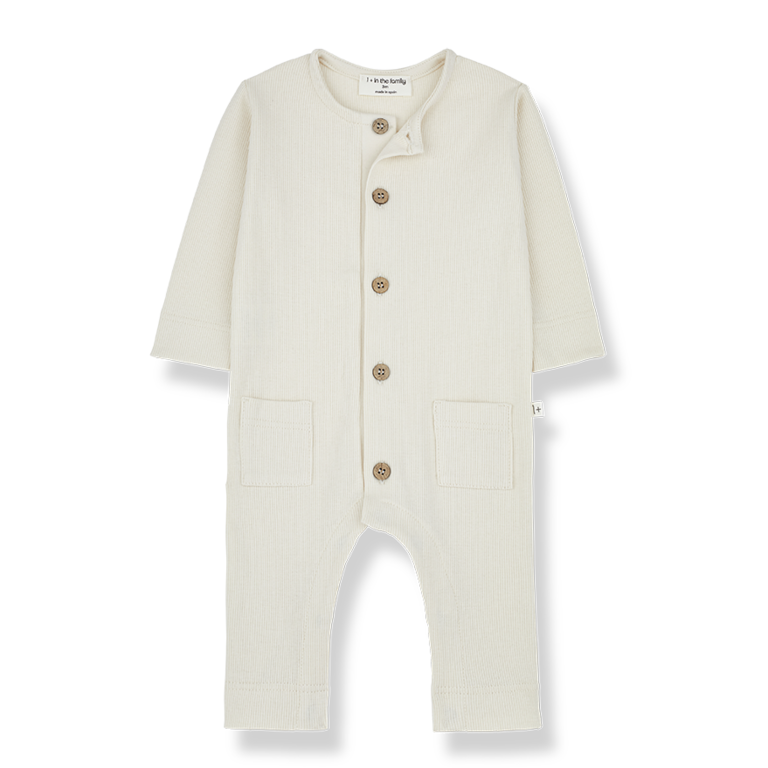 1+ in the family leonardo jumpsuit // ivory