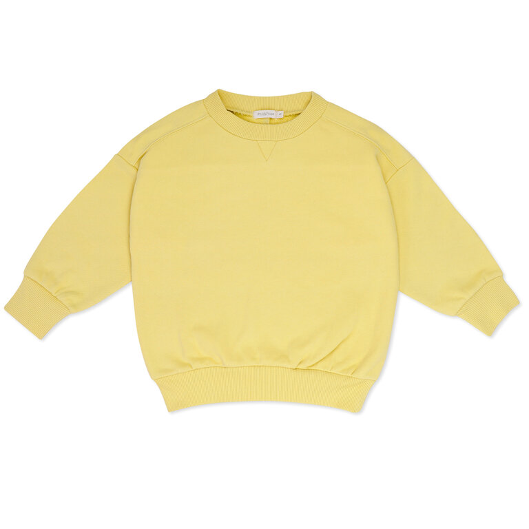 Phil & Phae chunky summer sweater // soft lime