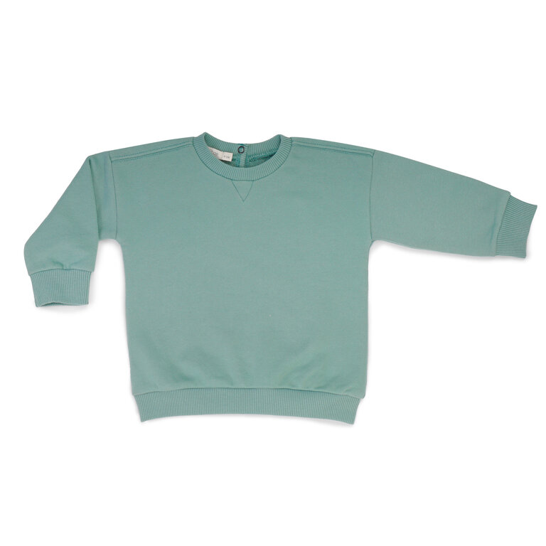 Phil & Phae chunky baby summer sweater // sea foam