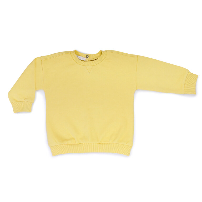Phil & Phae chunky baby summer sweater // soft lime