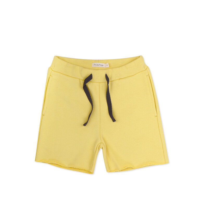 Phil & Phae chunky sweat shorts // soft lime