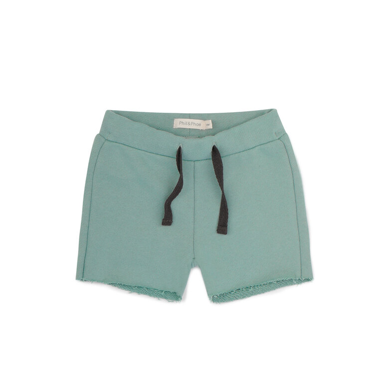 Phil & Phae chunky baby shorts // sea foam