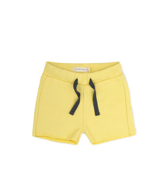 chunky baby shorts // soft lime